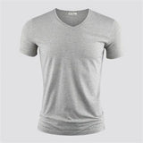 Mens T Shirt - V Collar