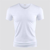 Mens T Shirt - V Collar