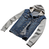 Denim Hooded Jeans Jackets