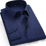 Slim Fit- Business Casual Long Sleeved Shirt