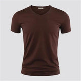 Mens T Shirt - V Collar