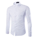 Long Sleeve Slim Fit Dress Shirts