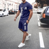 Adidas Short Sleeve Shirt & Shorts